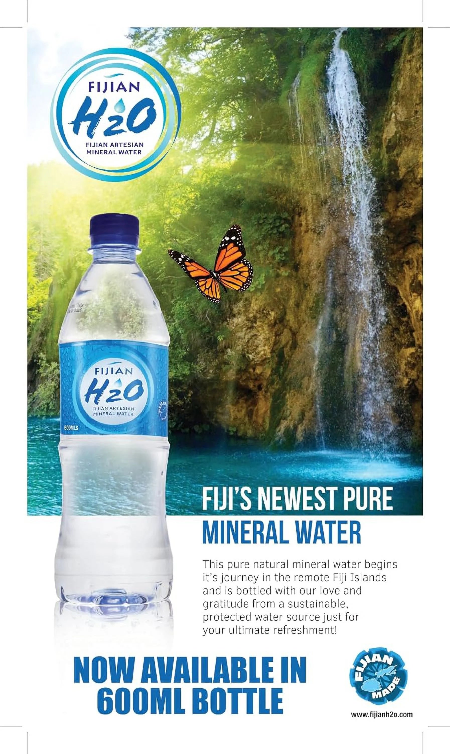 Natural Artesian Mineral Water 24 Pack (20.28 Oz Bottle) R9127