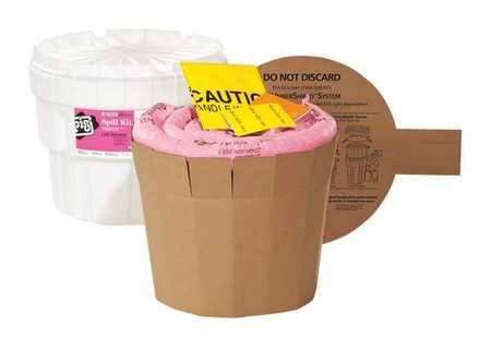 Spill Kit, Chem/hazmat, White I6411