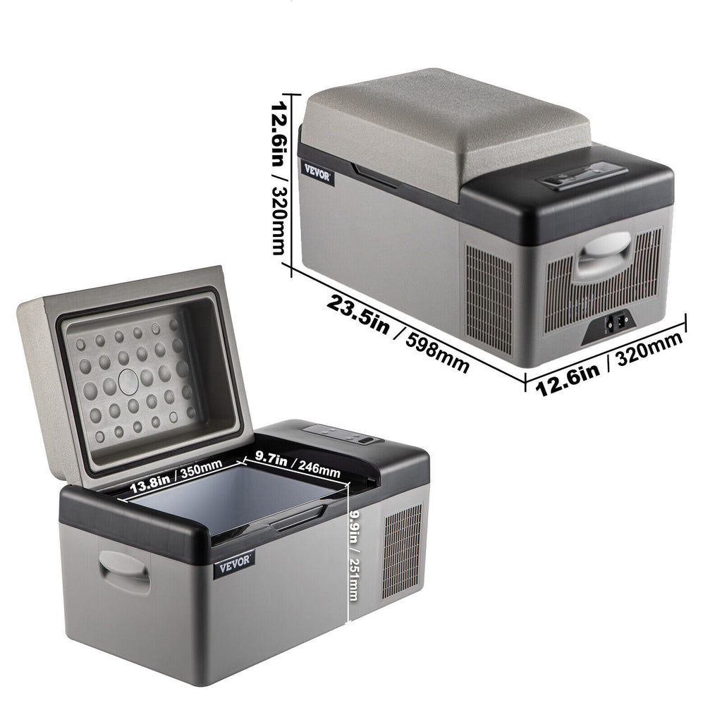 Portable Car Fridge Freezer Cooler 12V/24V T2008