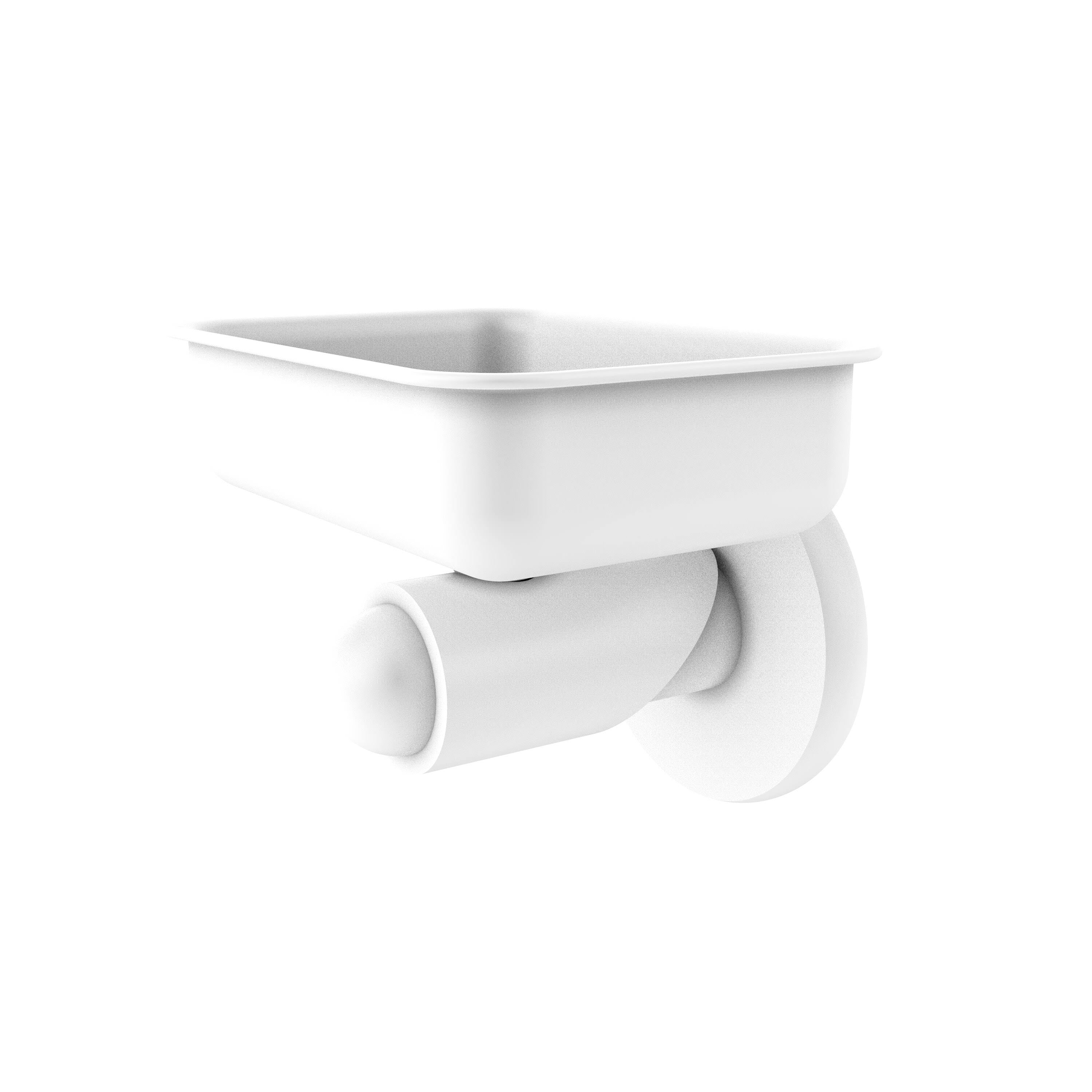Matte White Wall Mounted Soap Dish R728