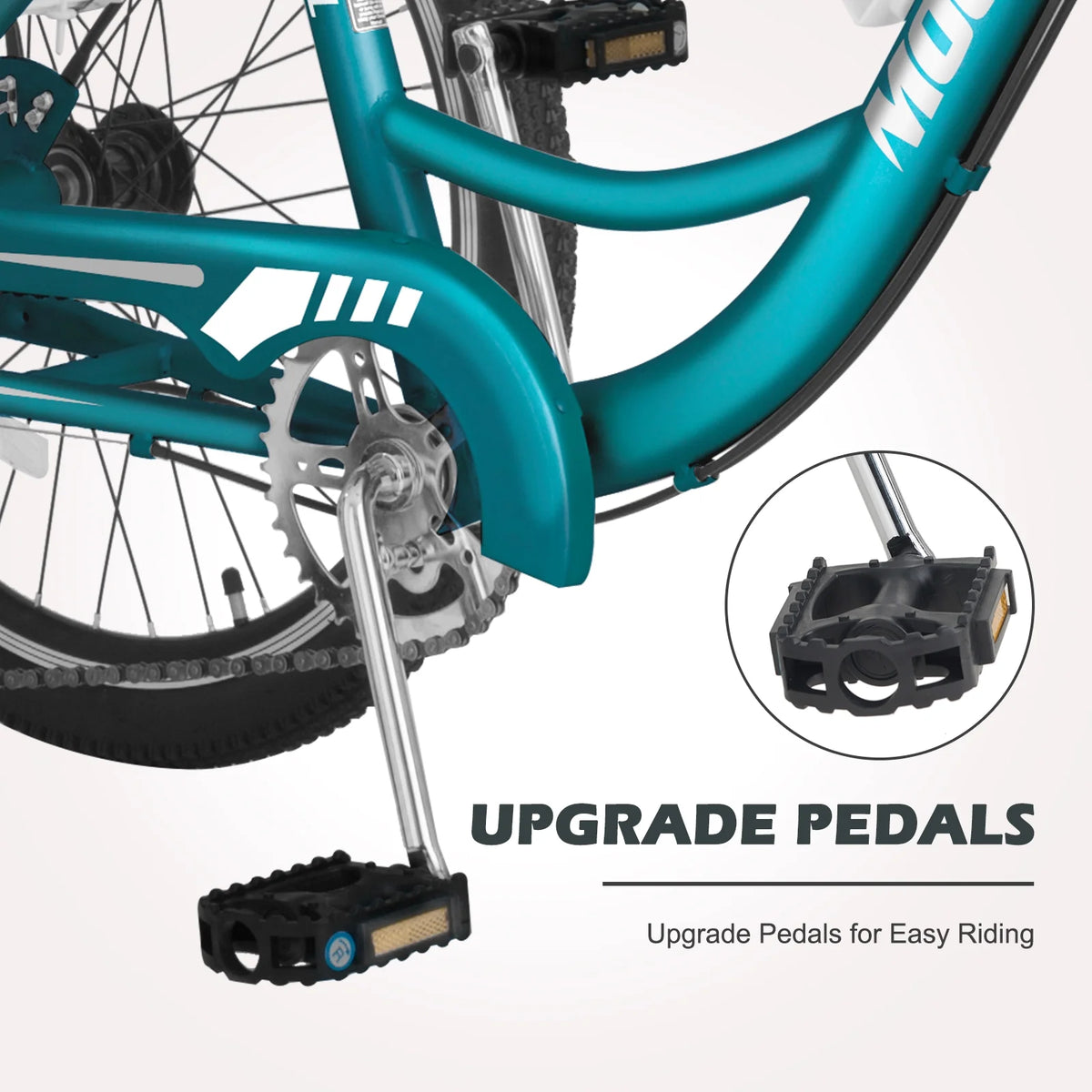 Tricycle 20" Wheels 7-Speed 3 Wheels Bike with Basket T6345