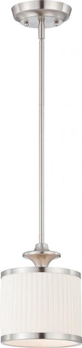 Brushed Nickel Two Light Vanity J8310