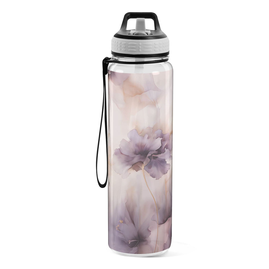 32oz Tritan Leakproof Clear Water Bottle with Straw R3338