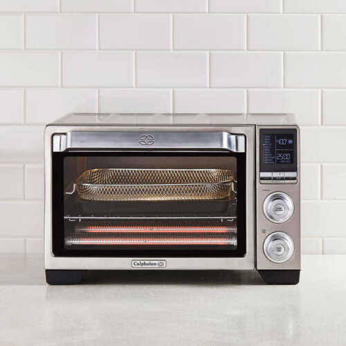 Quartz Heat Countertop Toaster Oven with Air Fry, 0.88 Cu. ft L453