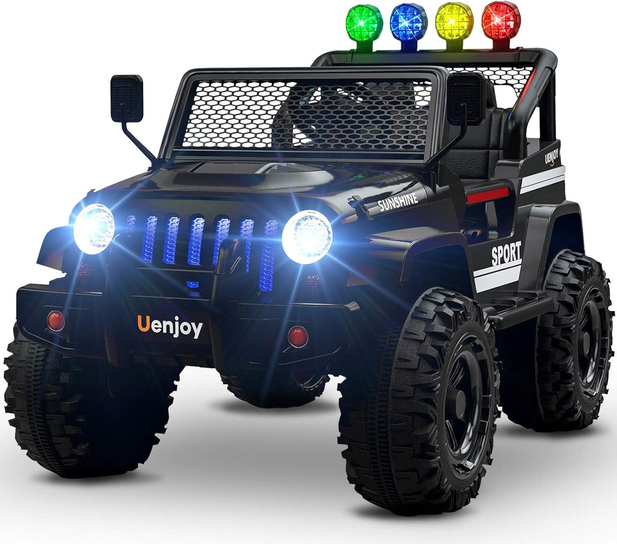 Black 12V Ride on Car with Remote Control Z64457