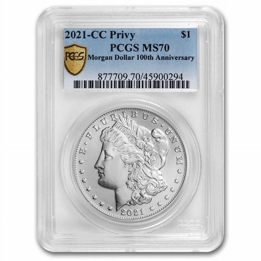 Silver Morgan Dollar MS-70 PCGS C86463