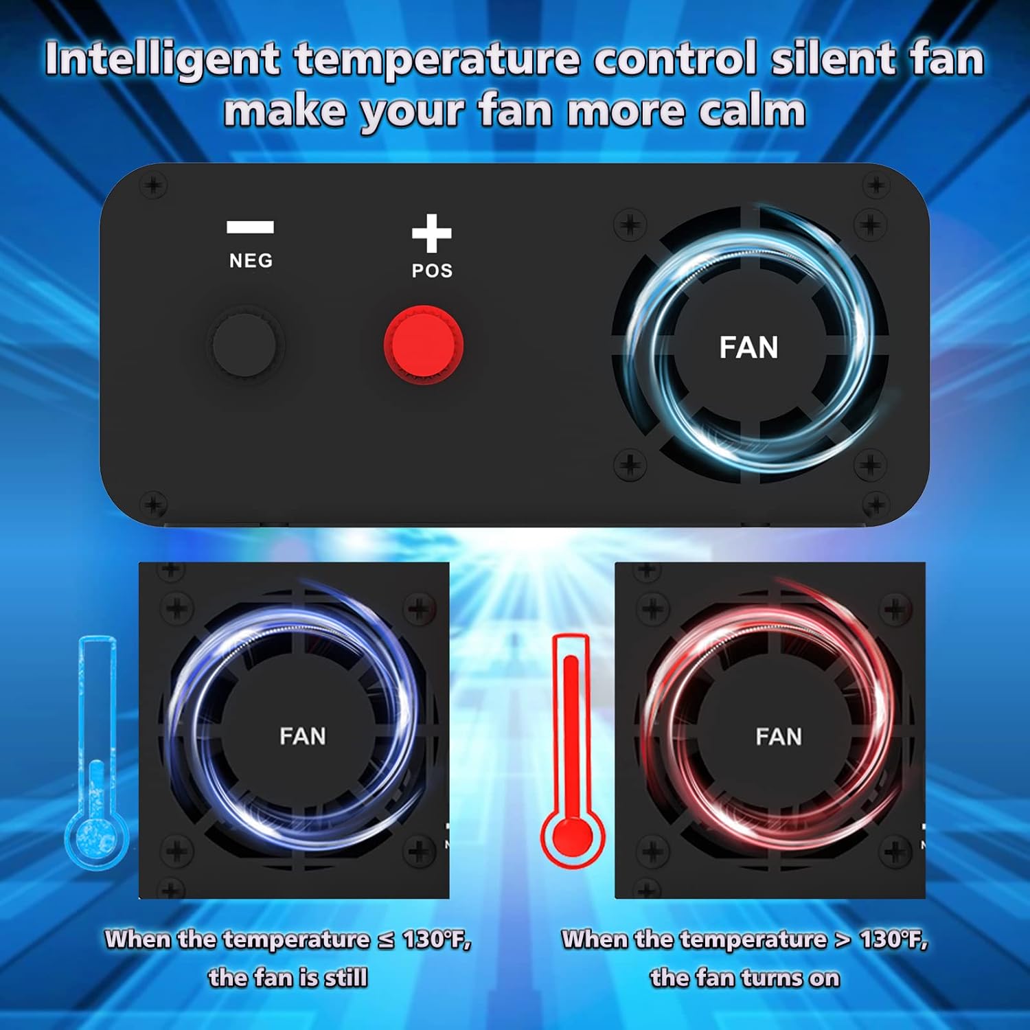 600W Pure Sine Wave Power Inverter DC 12V to AC 110V-130V with LCD Display and Wireless Remote Control U2671