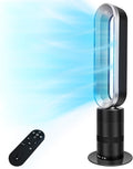 Blue 42 Inch Bladeless Tower Fan Q681438