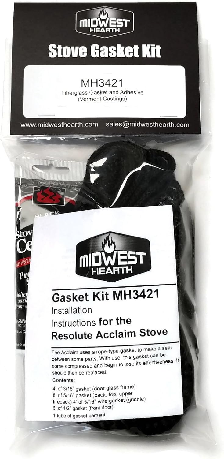 Gasket Kit for Wood Stoves Pack of 2 G59921