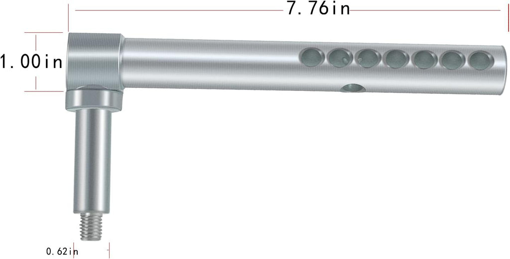 Replace for John Deere Mower Deck Gage Wheel Arm, Pack of 2 F637129