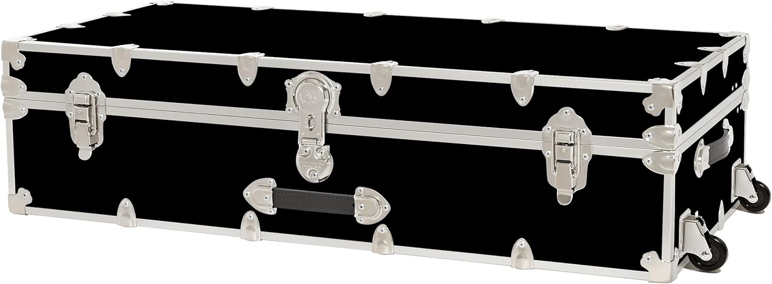 Armor Trundle Trunk with Removable Wheels, Underbed Storage 44x20x12 (Royal Blue) J28853