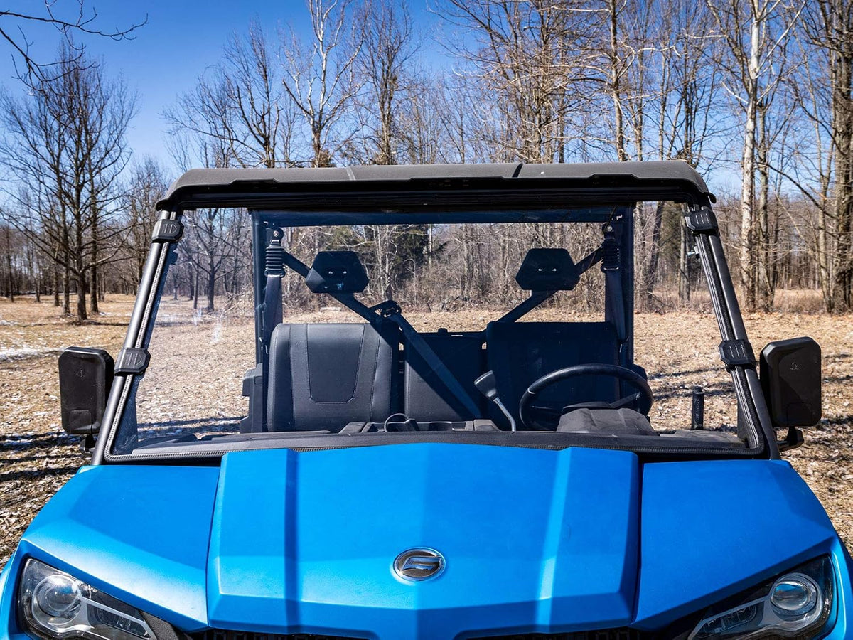 1/4 Thick Scratch Resistant Polycarbonate Full Windshield B8633
