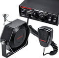 12V 100W Police Siren PA System with Handheld Microphone A58263
