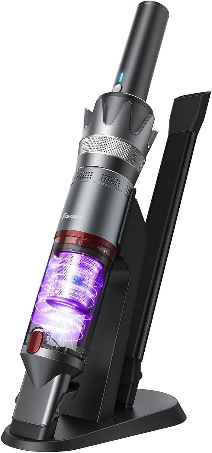 Handheld Vacuum Cleaner Cordless 13Kpa Lightweight Mini Portable Vacuum Cleaner Pack of 2 M529871