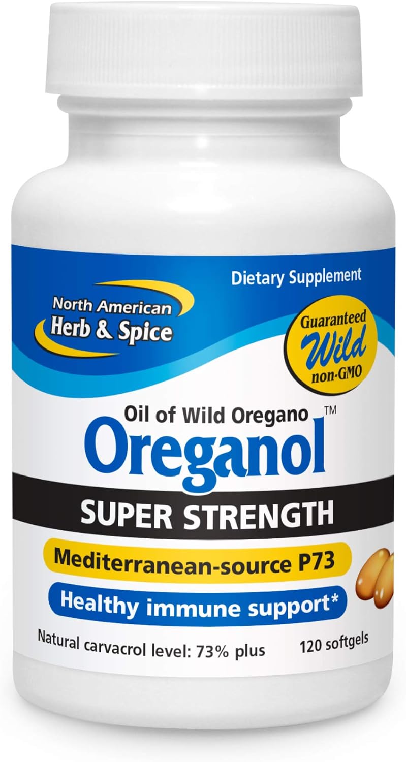 Oreganol P73 Wild Oregano 120 Softgels Pack of 2 R242
