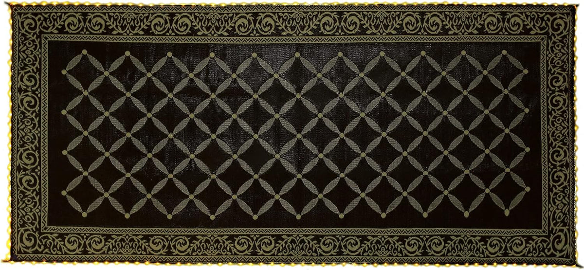 LED Illuminated Patio Mat Brown/Beige T978