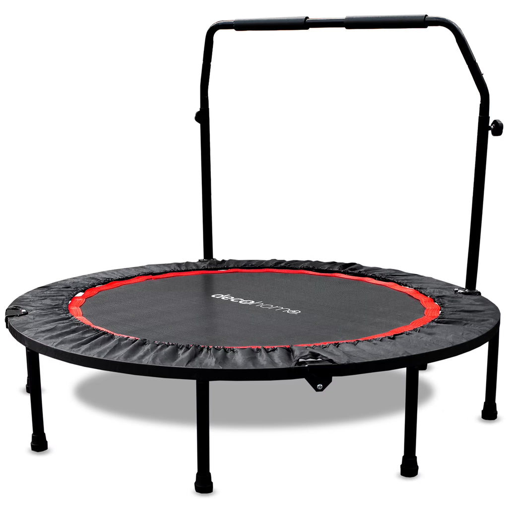 Folding Mini Trampoline with Adjustable Handle Bar B106