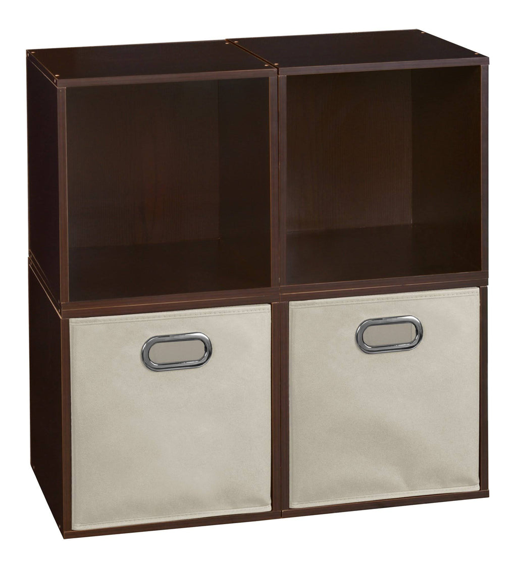 4 Cubes and 2 Canvas Bins Storage Set A567407