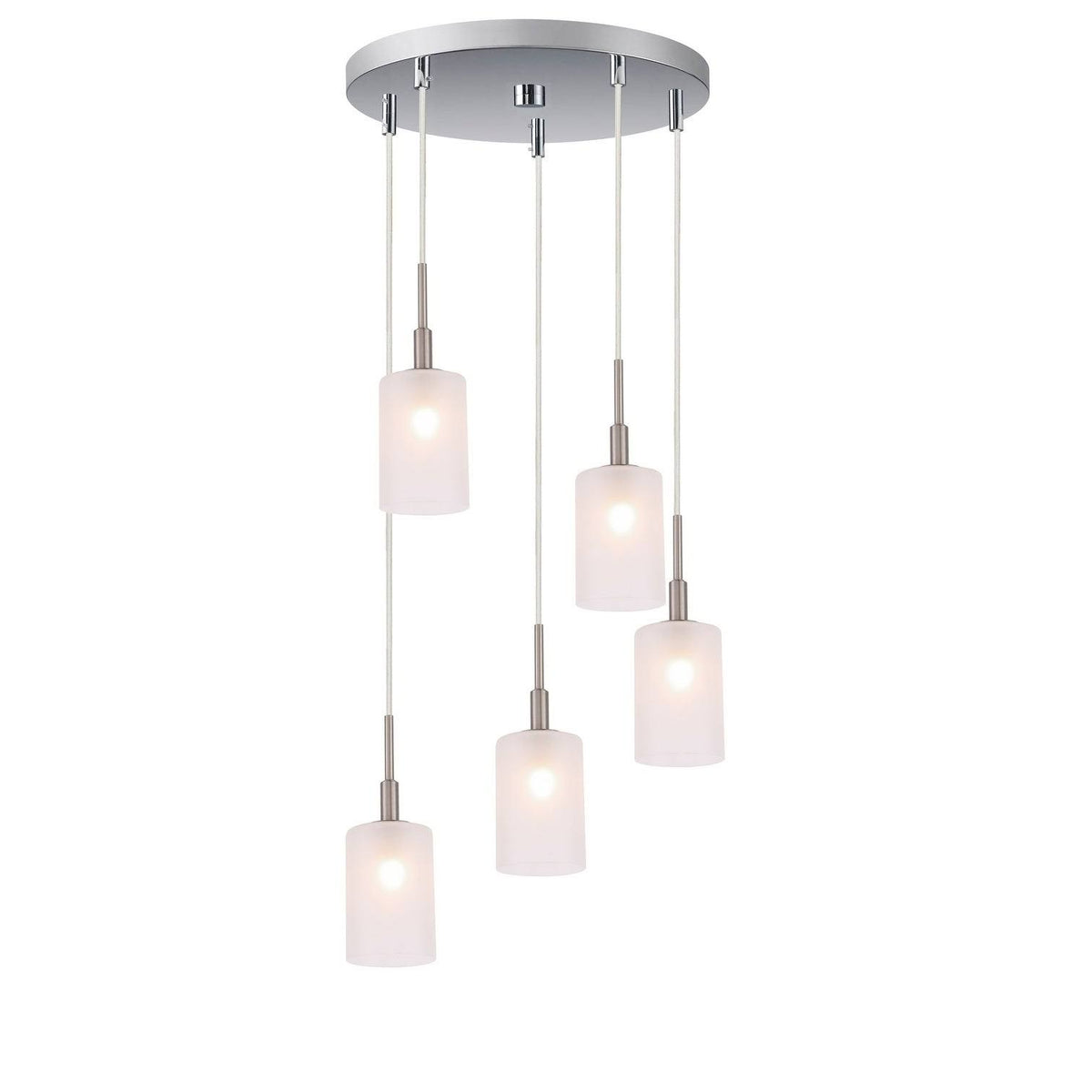 Satin Nickel 5 Light LED Multi Light Pen B802650