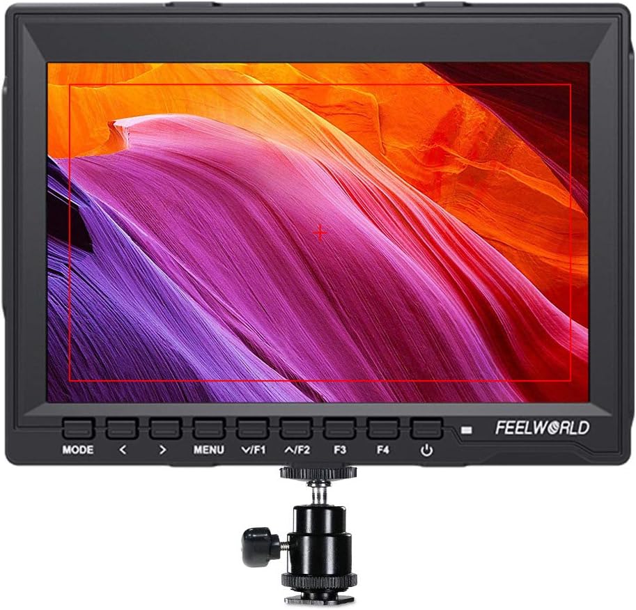 7 Inch 1280x800 IPS 4K HDMI Camera Field Monitor with Sunshade K92612