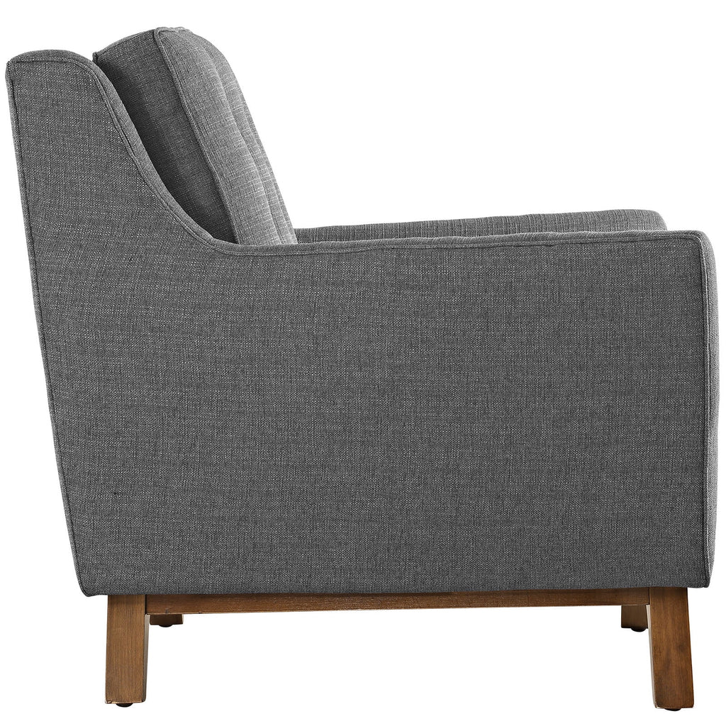 Grey Fabric Sofa and Armchairs Set K651591
