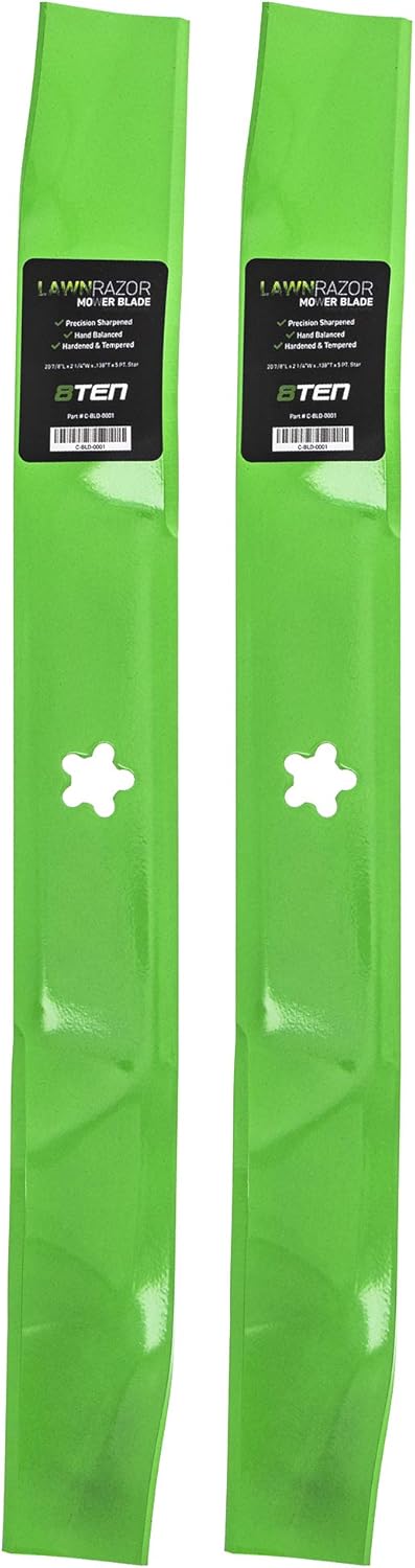 42 inch Heavy Duty Spindle Blade Kit Pack of 2 N274072