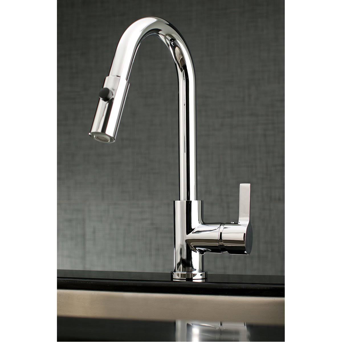 Oil Rubbed Bronze Pull-Down Kitchen Faucet H8429