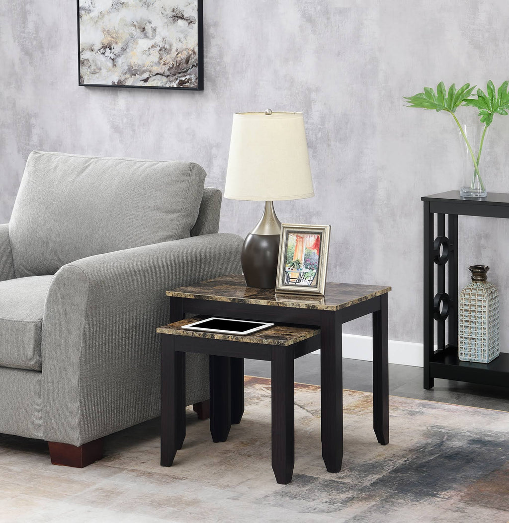Brown Nesting End Table E61875