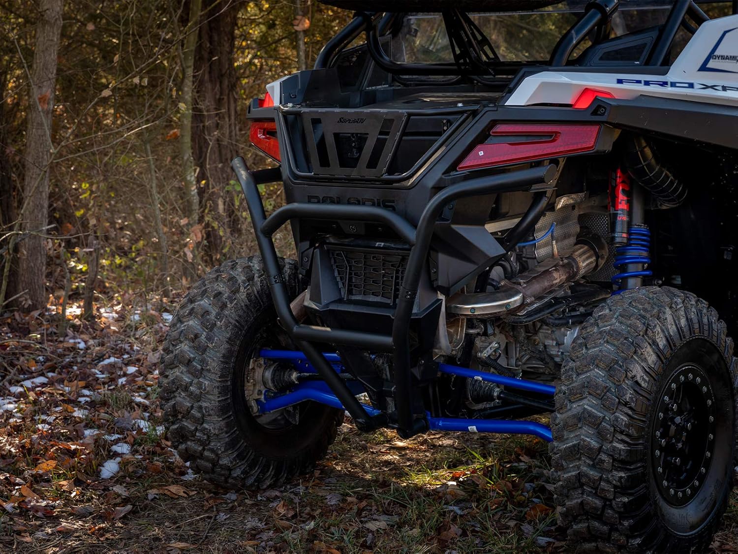 Rear Bumper for Polaris RZR PRO XP / PRO XP 4, 1.75 Inch Steel Tubing, UV Resistant Powder Coating K80906
