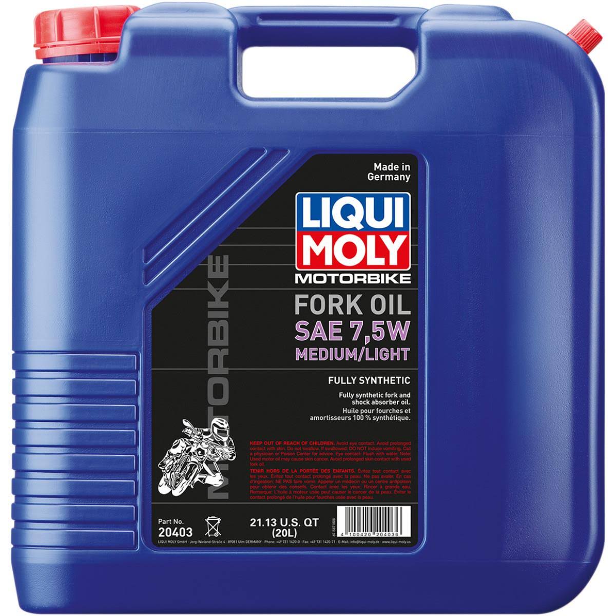Fork Oil 7.5W 20L Z459