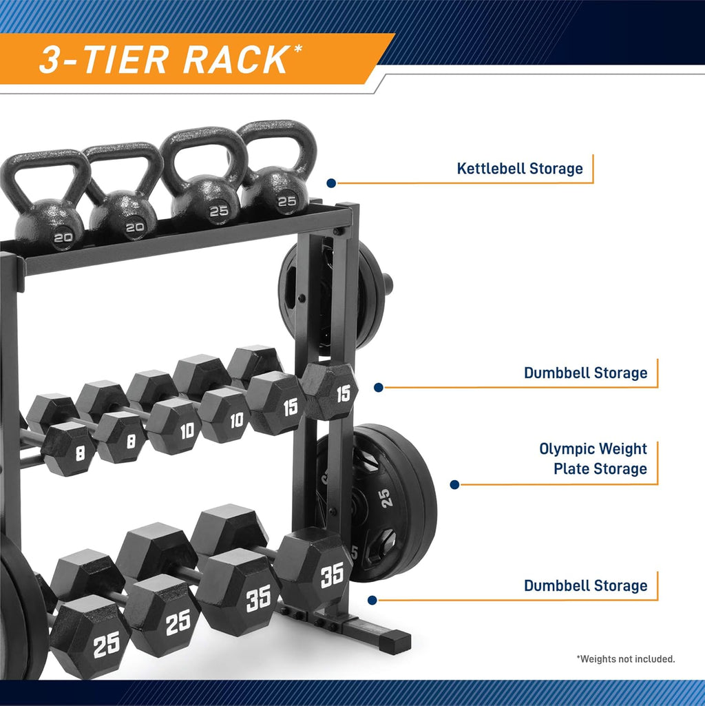 Combo Weights Storage Rack C712465