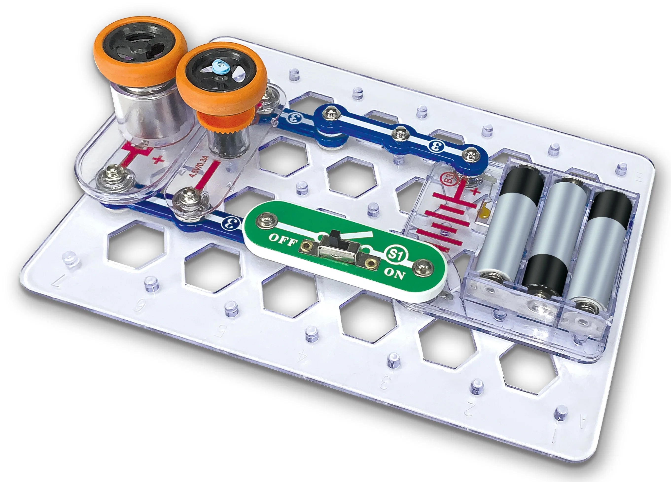 Electronics Exploration Kit, 5 Projects in 1, STEM Educational Toy for Kids 8+ G738