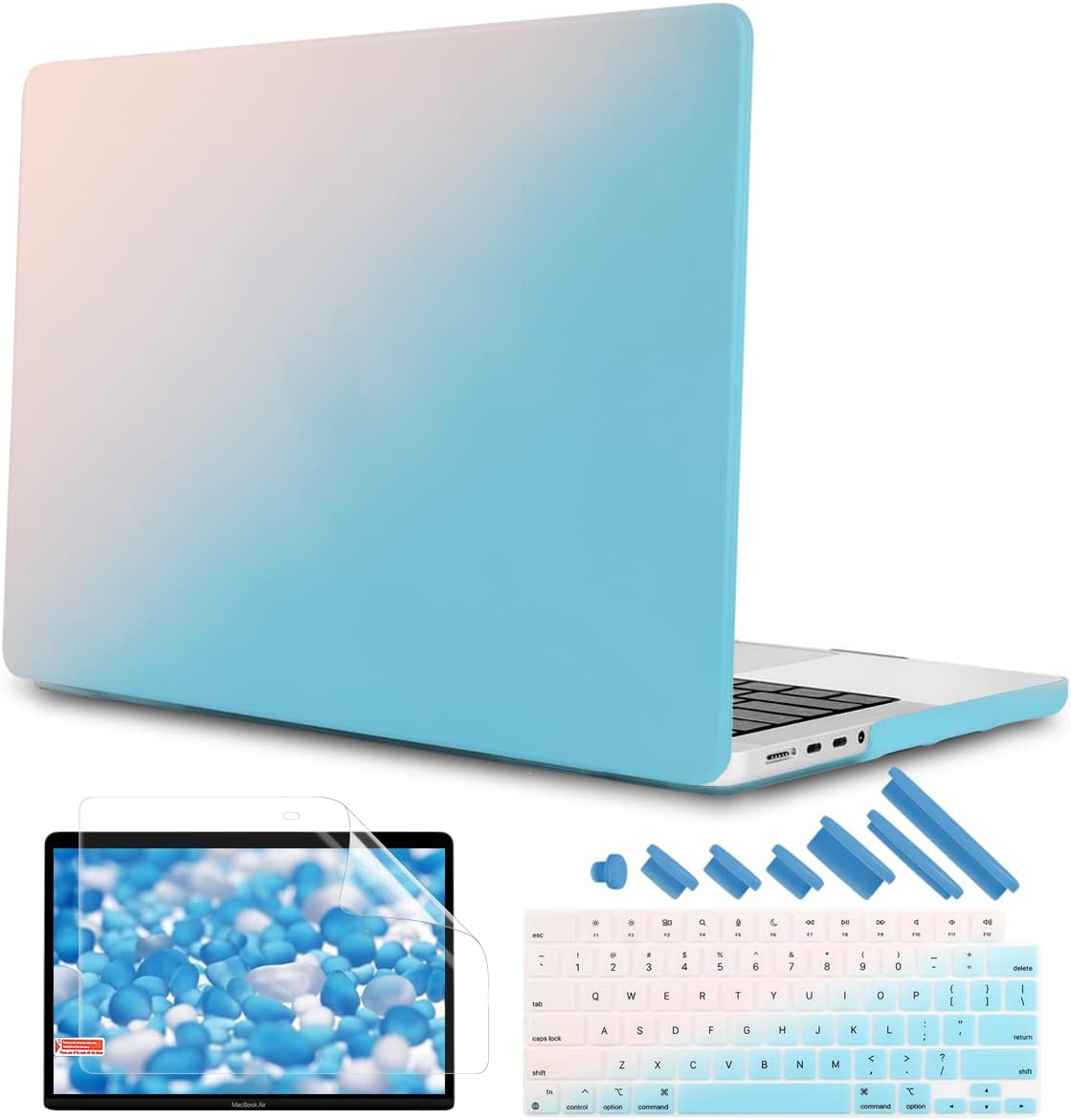 Crystal Black Plastic Hard Shell Case for MacBook Pro 16 inch D696
