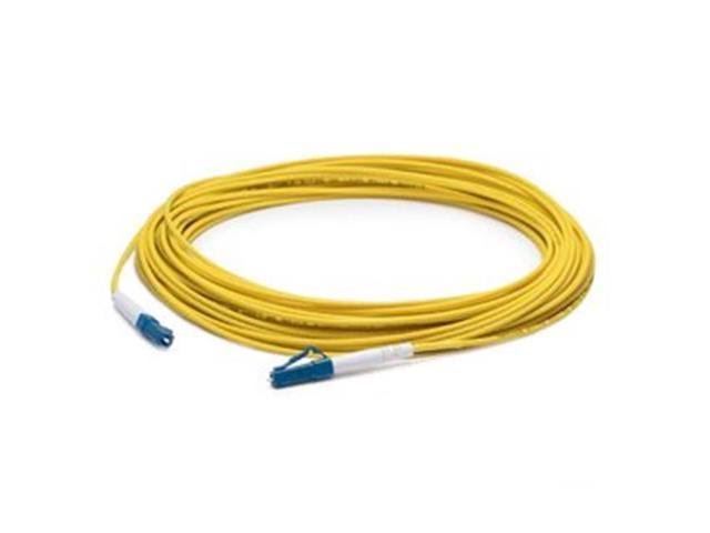 100m LC to LC Yellow OS1 Duplex Fiber Patch Cable V845
