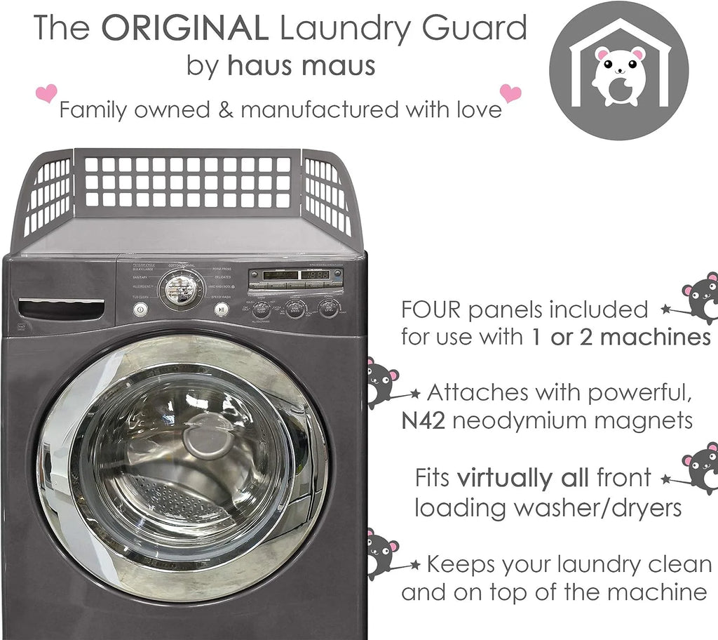 Laundry Guard Magnetic 50.5" x 21" x 8" Slate Gray V211