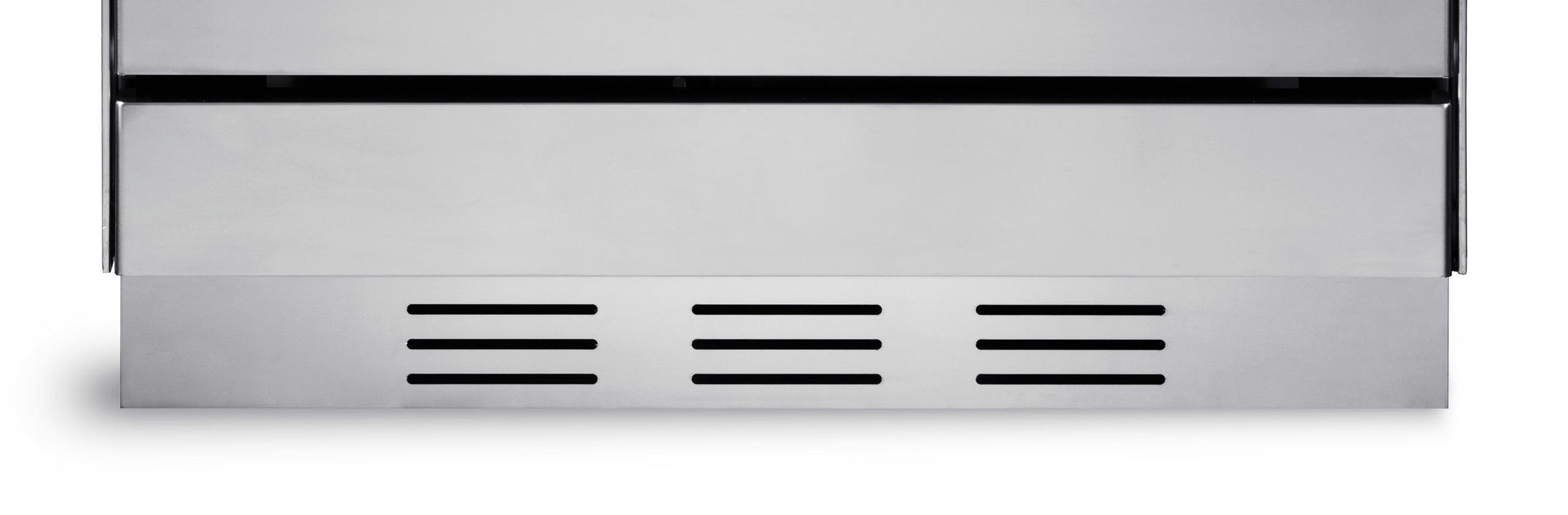 Stainless Wrap Around for 36" Ranges for Single Oven G1379