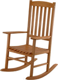 Eucalyptus Wood Patio Rocking Chair V1549