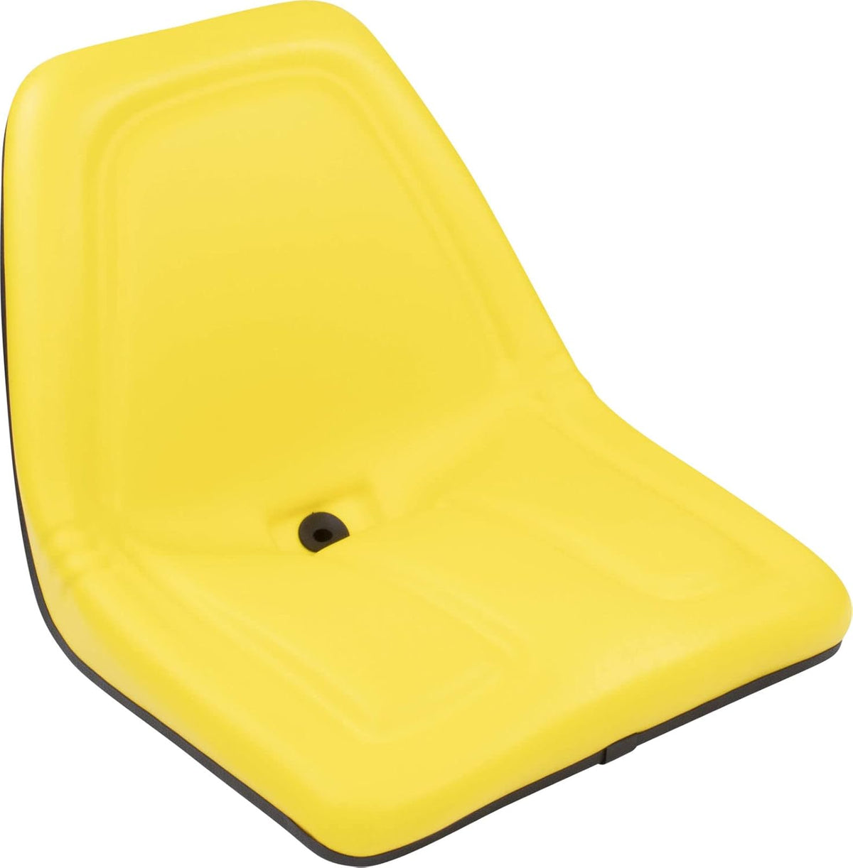 High Back Universal Lawn and Garden Mower Tractor Seat, Black & Yellow, Pack of 2 P54558