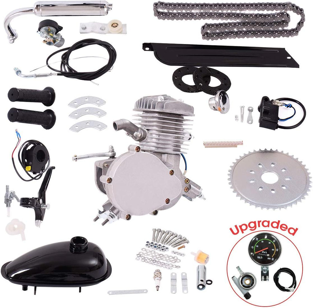 26" 80cc 2-Stroke Gasoline Bicycle Motor Kit W444963
