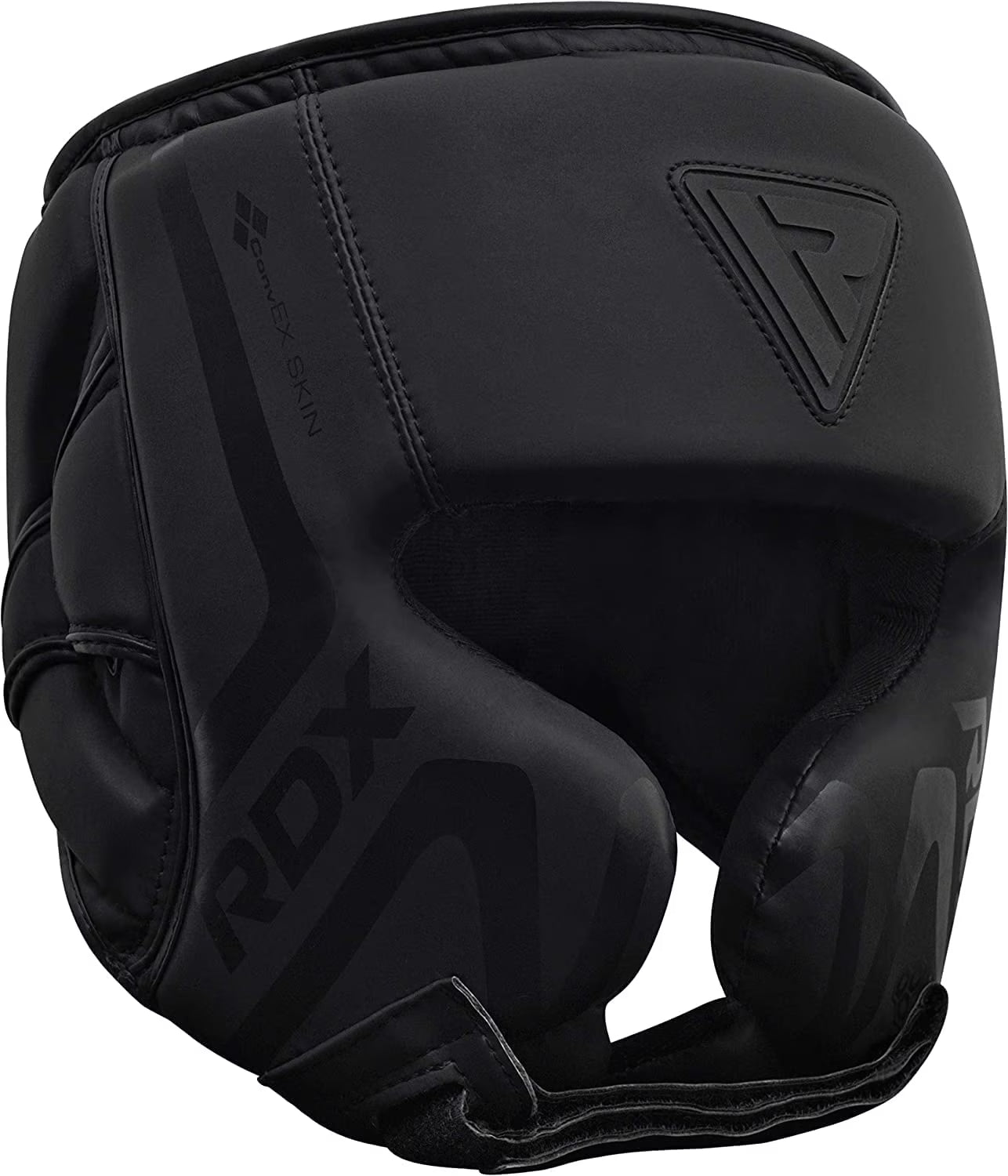 Black Padded Boxing Headgear V17632