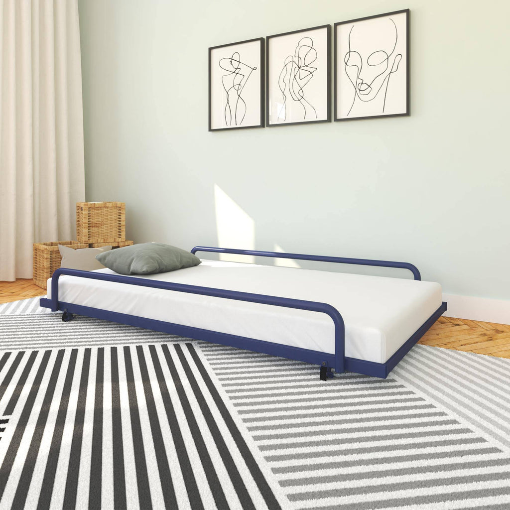 Blue Twin Trundle for Daybed F5685