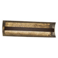 Dark Bronze LED Contour Bath Bar A432
