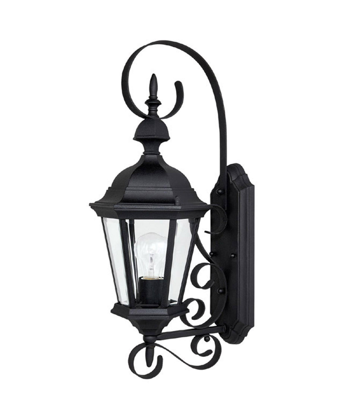 Black Outdoor Wall Fixture X21458