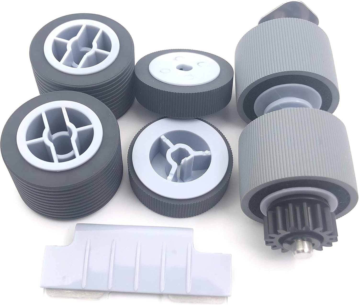 Pick Roller Set Separator Roller Set Brake Roller Separation Pad Pack of 2 W605598