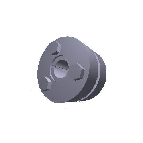 Keyless Rigid Coupling, 16 x 52mm M8905