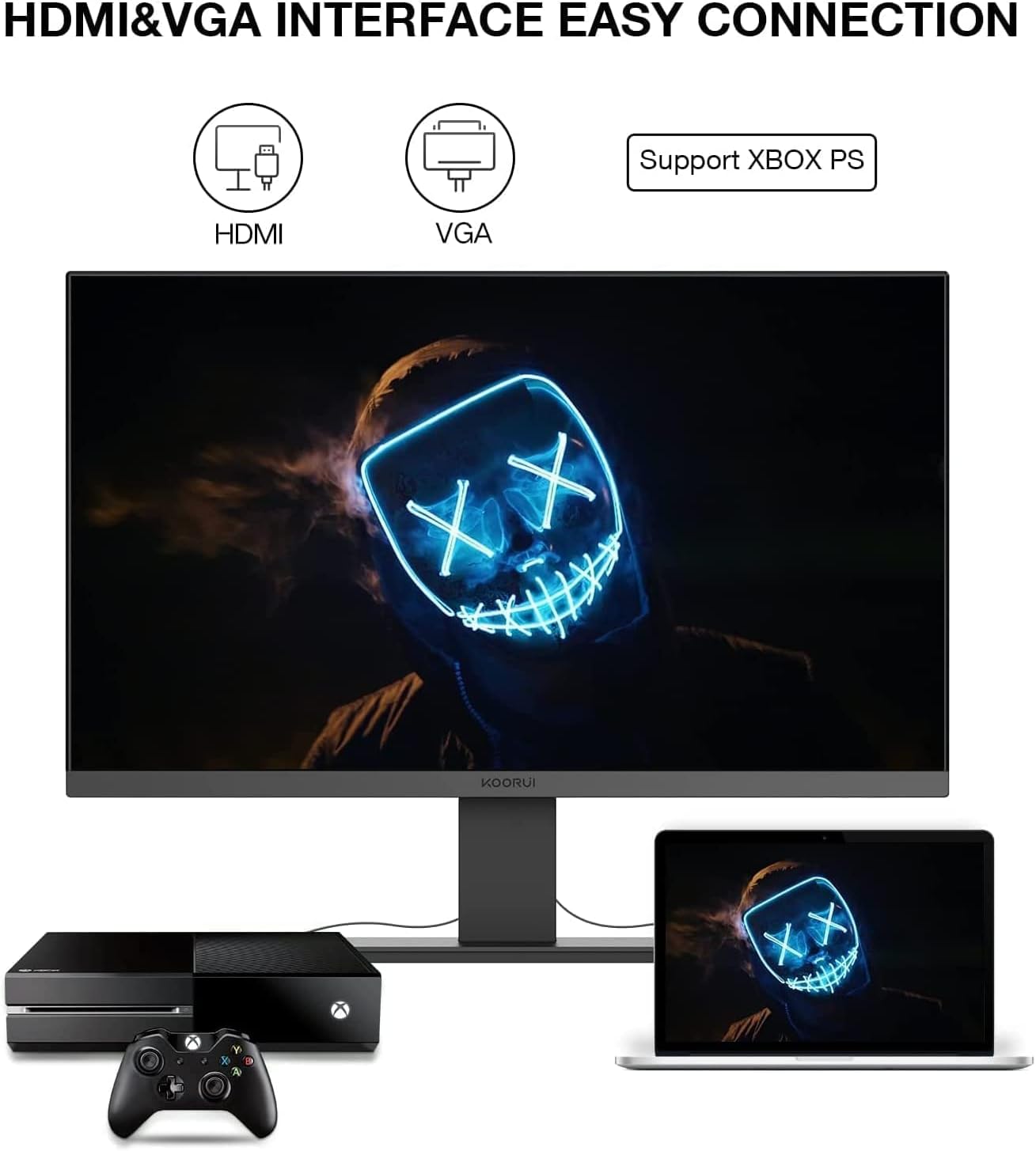 22 inch FHD 1080P 75hz VA LED Monitor K9381