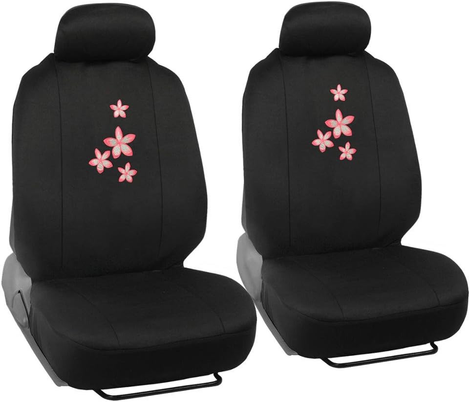 Pink Floral Car Seat Covers, Pack of 2 S4155