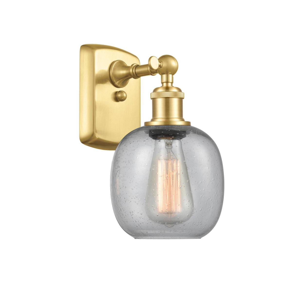 Satin Gold Belfast 1 Light Sconce G44140