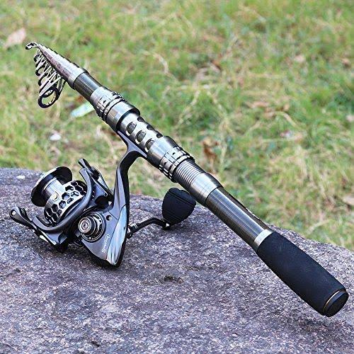 Spinning Fishing Rod and Reel Combos Telescopic Fishing Pole H387