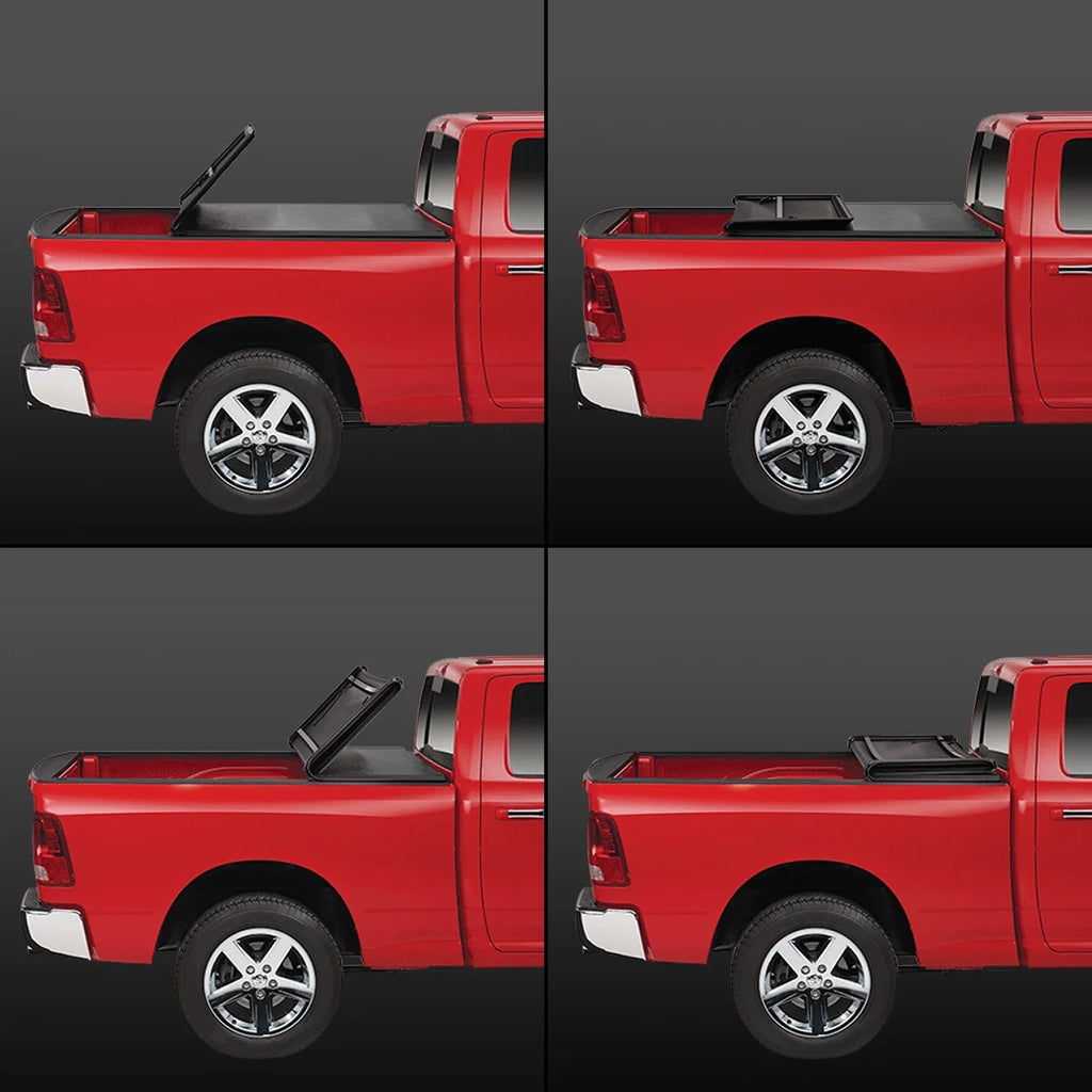 Tri-Fold Soft Top Tonneau Cover for Toyota Tundra 6.5' Bed A631577